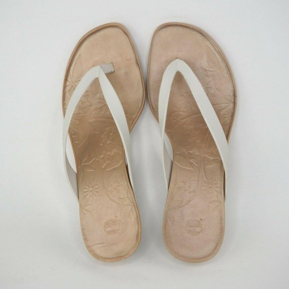Timberland Flirtatious Thong Womens Sandal White - Picture 6 of 11